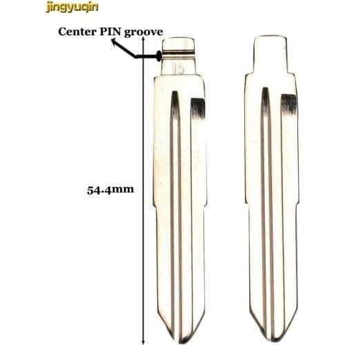 Jingyuqin 100X Remote Flip Car Key Blank Uncut Blade No.03 15 25 69 104 For Great Wall HAVAL HOVER H1 H2 H3 H5 H8 H9 Replacement