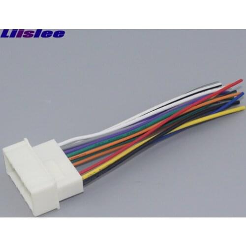Liislee Plugs Into Factory Harness For Hyundai Tucso/Sonata 2015~2018 Radio Power Wire Adapter Stereo Cable Male
