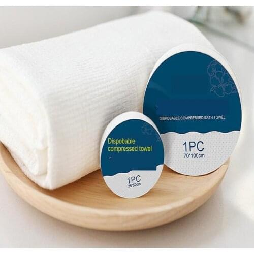 Comfortable Disposable Towel Portable Compressed Washcloth For Shower Hotel
