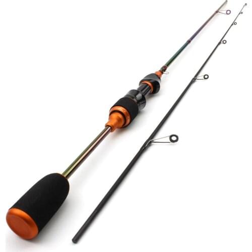 Colorful 1.68m UL Slow spinning rod 3-7g lure weight ultralight spinning rods ultra light casting fishing rod solid tips pole