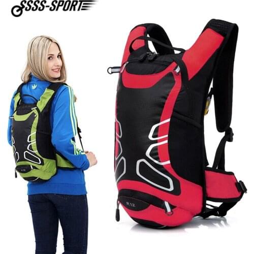 Waterproof Cycling Bike Shoulder Backpack Portable Bicycle Bag Reflective Climbing Travel Hiking Pouch Outdoor Sport Backpack