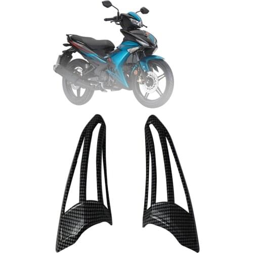 Motorcycle Front Turn Signal Cover Turning Light Protective Covers for Yamaha Y15ZR MX KING 150 EXCITER150 LC150 GP150