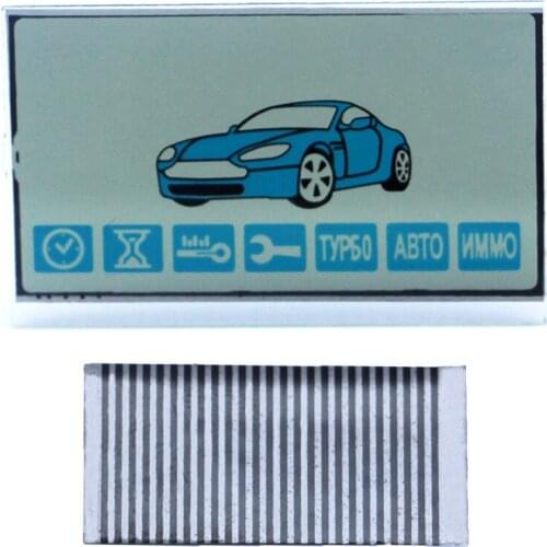 B92 LCD display flexible cable for Starline B92 remote controller B92 Lcd display with Zebra Stripes