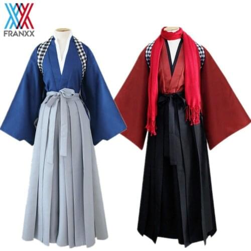 Game Touken Ranbu Online Yamatonokami Yasusada Kimono Cosplay Costumes Adult Top Pants Scarf Uniform Suits Women Men Clothes