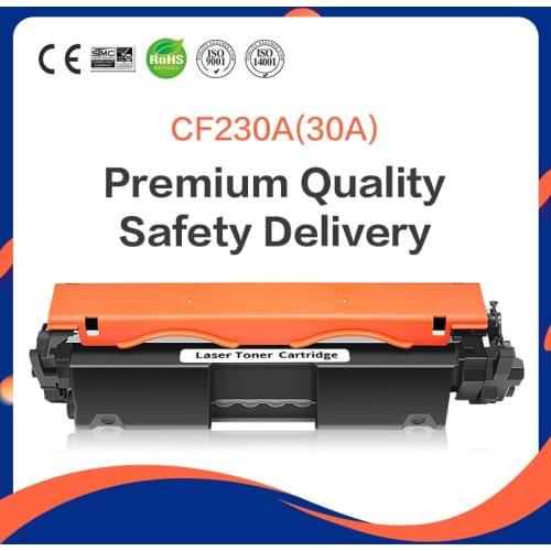 CAIGE 30X CF230A Compatible Toner Cartridge Replacement for HP 30A with chip use in HP Laserjet Pro MFP M227 M203 Printer