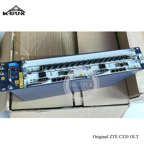 Brand New C320 GPON OLT 1GE SMXA/1 Card*2PCS DC -48V To 72v Power Supply + 1PCS*16port GTGH Board With 16pcs C++ SFP Module