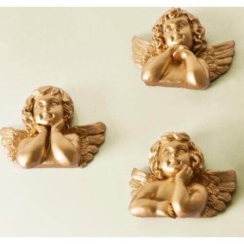 Switch Decorative Ornament Wedding Decorative Switch Stickers Stereoscopic Angel Socket Adornment 3d Cupid Sculpture Hanger