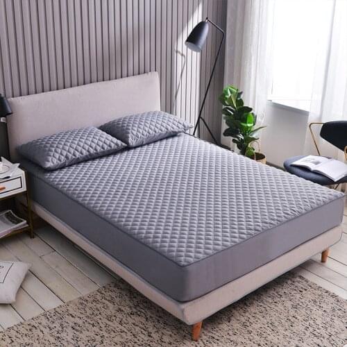 Dust-proof and Full-protection Mattress Cover Deep-mouth Zipper Mattress Cover Machine Washable Mattress Bed Cover Queen Size