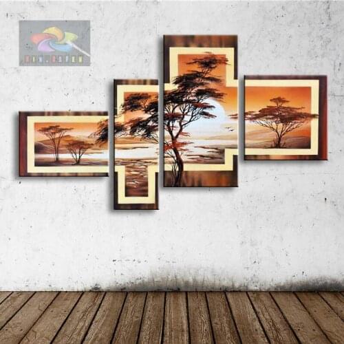 Hand painted oil painting on canvas modern 100% Best Art oil painting original directly from artist AR-010