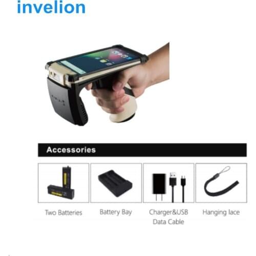 Assets tracking management long range 7m Android 6.0 4G IP65 uhf rfid handheld reader support C# language SDK