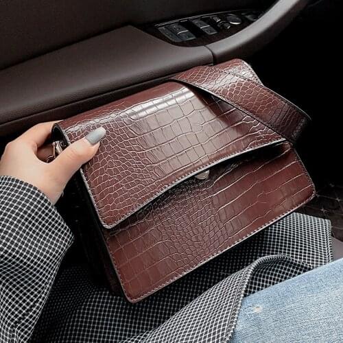 Vintage Handbag Women Bags Designer Stone Pattern Crossbody Bags for Women Messenger Bag Ladies Flap Shoulder Bag Female Fashion