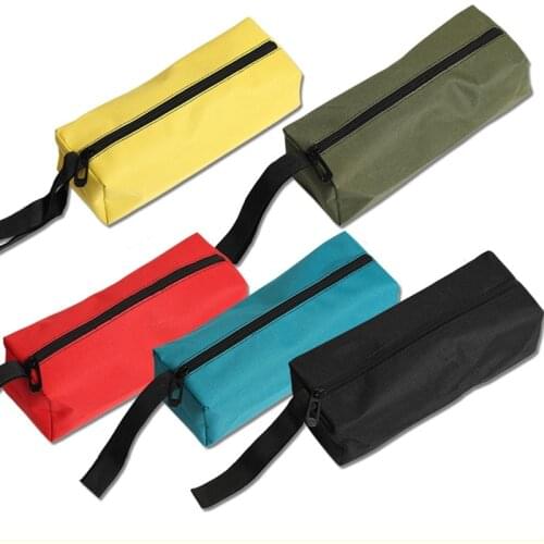 Oxford Cloth Waterproof Storage Bag Multifunctional Mini Repair Kit For Fishing Trip Metal Parts Car Trunk Storage Bag