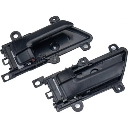1Pair Interior Inside Inner Door Handle Replacement Black 82610-3J000 82620-3J000 for Hyundai Veracruz 2007-2012