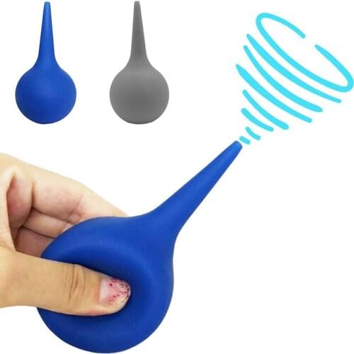 1pc Ear Wax Removal Irrigation Cleaning Kit Ear Syringe Bulb Air Blower Pump Dust Cleaner Earwax Remover Rubber For Adult Kid