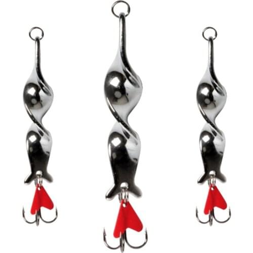 1pcs Gold Sliver Metal Fishing Lure 10g 14g 21g 28g Spoon Lure Rotating Sequins Bait Fishing Tackle Hard Bait Isca Artificial