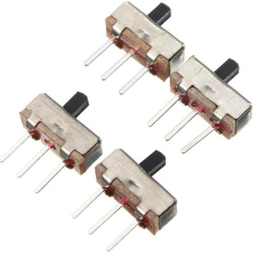 20pcs SS12D00G3 2 Position SPDT 1P2T 3 Pin PCB Panel Mini Vertical Slide Switch COD