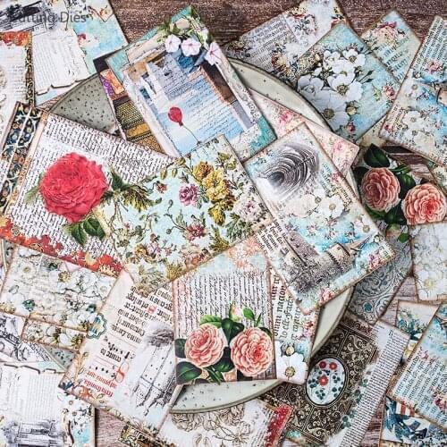 31Pcs/lot Origami Vintage Printed Paper Stickers For Scrapbooking Diy Paper Sticker Happy Planner Card Making Journaling