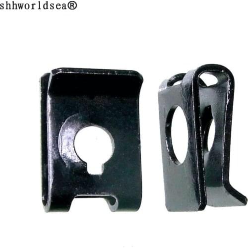 Shhworldsea auto clip fasteners Rear bumper, side skirt guard for hyundai