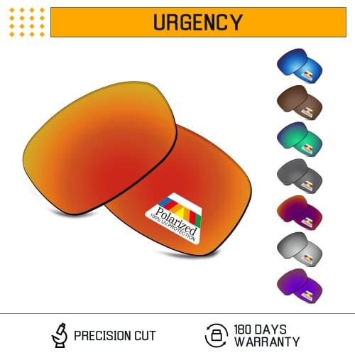 Bwake Polarized Replacement Lenses for-Oakley Urgency Sunglasses Frame - Multiple Options