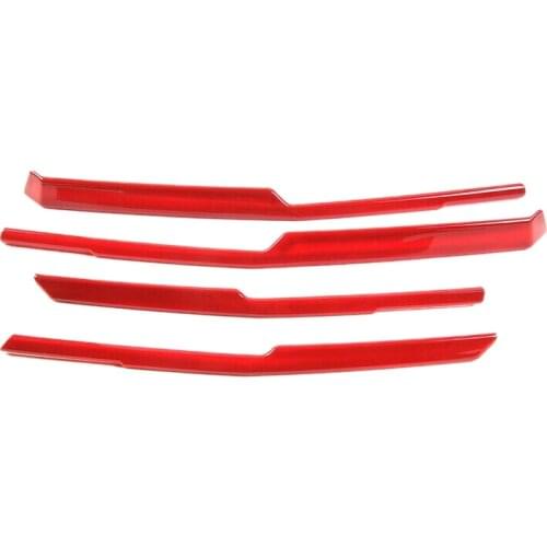 Front Grille Grill Cover Decoration Trim Strips Kit for Chevrolet Camaro 2017 2018 2019 2020 Car Accessories