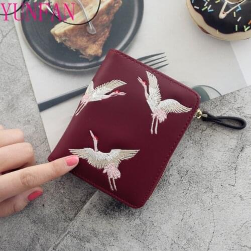 PU Leather Small Wallet Women Luxury Brand Famous Mini Women Wallets Purses Female Short Coin Zipper Purse Credit Card Holder