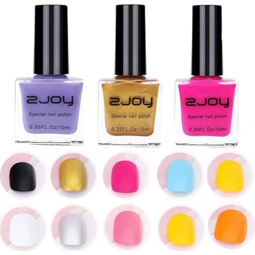 10ml/bottle 20 Colors Nail Art Stamping Polish Pure Colorful Manicure Lacquer Nail Art Plate Printing Shimmer Varnish Polish #GY