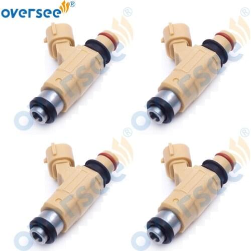 Boat Engine 69J-13761 Fuel Injectors For Yamaha F200 F225 02-12 200HP 225HP 4 Stroke Outboard Motor 69J-13761-00