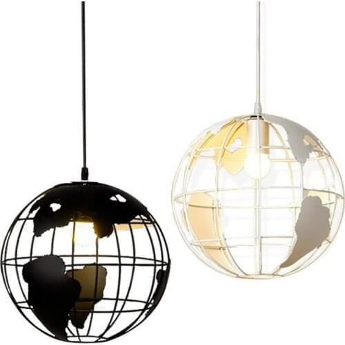 Nordic Earth Led Pendant Lights for Living Room Restaurant Pendant Lighting Modern Fixture Pendent Lights Ball Led Light WF1027