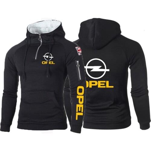 Latest Spring Autumn 2021 Popular Opel Printing New Mens Sports and Leisure running Comfortable Hoodies Casual Hooded Coats