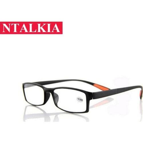 Reading Glasses Men Women TR90 Prescription Glasses Resin elder HD Reading Presbyopic Glasses +1.0 +1.5 +2.0 +2.5 +3.0 +3.5 +4.0