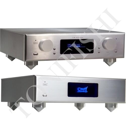 Original American Cary C306 pre-amplifier + A306 post-amplifier, balanced and unbalanced output, output power 600 watts
