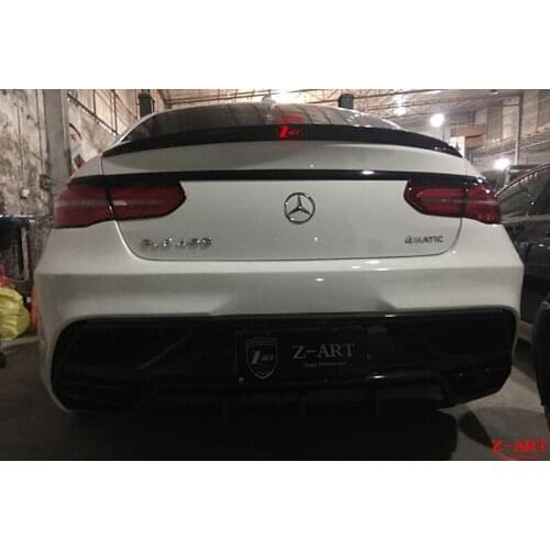 Fit for Mercedes Benz GLE Coupe GLE 16-17 sport SUV carbon fiber spoiler wing tail