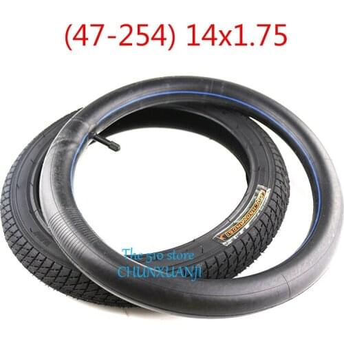Inner tube Bike Tyre 14X1.75 tire fit children bike tyre cycling riding Bicycle Folding Bikes Bicycle Parts tube