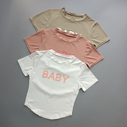 Womens Breathable Gym Yoga T Shirts Women Sport Tee Fitness Running Short Sleeve Tops Workout Training Clothing