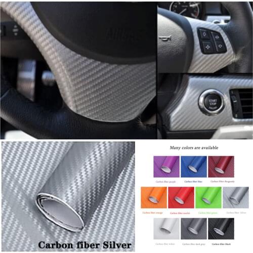 127*30cm Car Carbon Fiber Film 3D Carbon Fiber Sticker Car Body Modification Personalized Car Body Interior Car Sticker Car Film