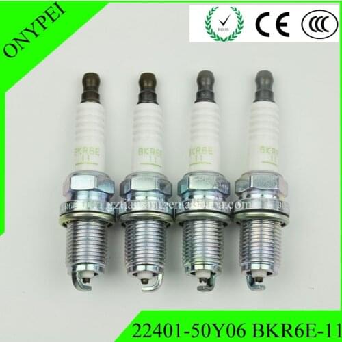 22401-50Y06 BKR6E-11 Auto Parts 2240150Y06 BKR6E11 Normal Engine Spark Plug For Nissan 22401 50Y06 BKR6E 11