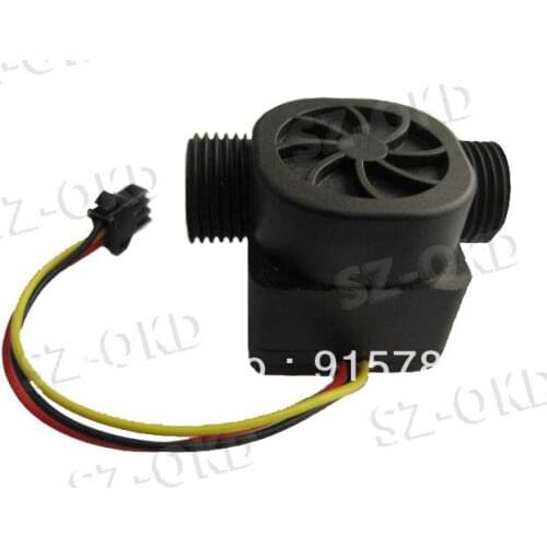 5PCS/LOT Hall flow sensors for water treatment equipment, water flow switch diameter 1/2 Best price and good service