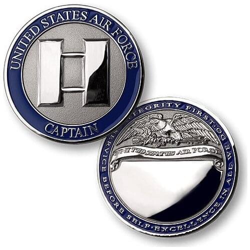 Challenge Coin big discount custom Personalized Nickel Coin wholesale U.S.Air Force polished Coin