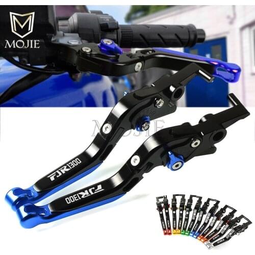 For Yamaha FJR 1300 FJR1300 2003 2004-2016 2005 2006 2007 2008 CNC Motorcycle Folding Extendable Adjustable Brake Clutch Levers