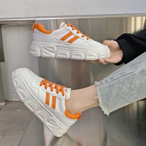 Llogai Sneakers Women Shoes Trend Flats Fashion Casual Ladies Shoes Woman Lace Mesh Breathable Female Sneakers Zapatillas Mujer