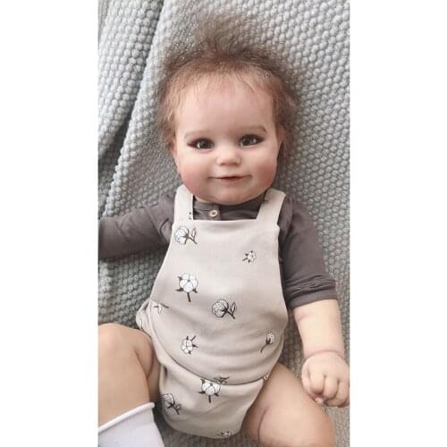 60CM Reborn Doll Maddie Popular Girl Doll High Quality Doll Baby Reborn Toddler Soft Cuddle Body Toys for Girls