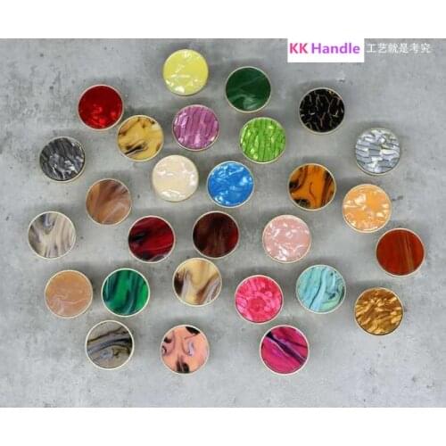 Marblee pattern brass knob Dresser Drawer Knobs Pulls Handles / Cupboard Knobs Furniture Cabinet Handle Pull Hardware