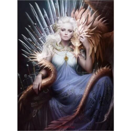 Embroidery Counted Cross Stitch Kits Needlework - Crafts 14 ct DMC DIY Arts Handmade Decor - A Song of Ice and Fire