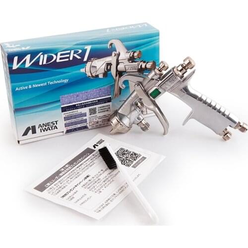 Japan Original Anest Iwata W 101 Paint Spray Gun Wider1 New W-101 Spray Guns Car Painting Sprayers Cup W101 Furniture Automotive