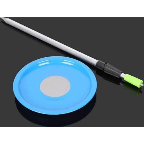 Simple single-tray bait tray pull bait box retractable ground-inserting bracket fishing tackle