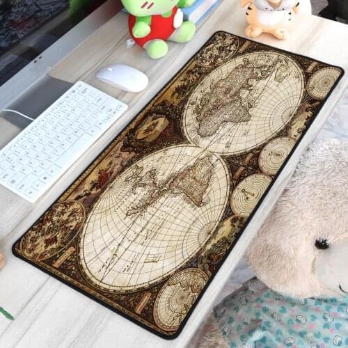 Mairuige So Cool Earth World Map Super Big Xxl Large Rubber Pc Computer Game Gaming Mouse Pad Creative Pattern Diy Keyboard Mat