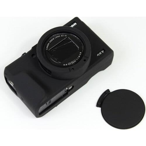 Rubber Silicon Case Cover Protector Soft Housing Frame for Canon G5X Markii G5XII G5XM2 G5X2 camera bag pouch
