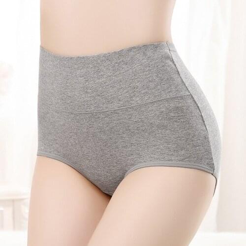 Fatimu Sexy Seamless High Waist Women Panties Cotton Briefs Sexy Panties Cotton Underwear Women Candy Color Underwear Breathable