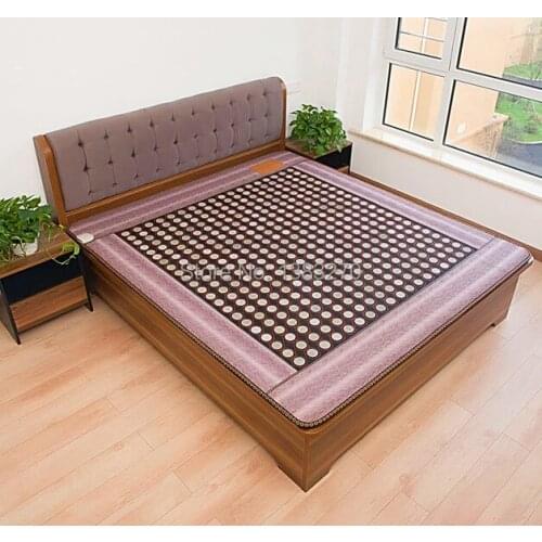 Health care korea jade mattress Far Infrared Thermal Tourmaline Stone Mattress,tourmaline hot pad 1.2*1.9M