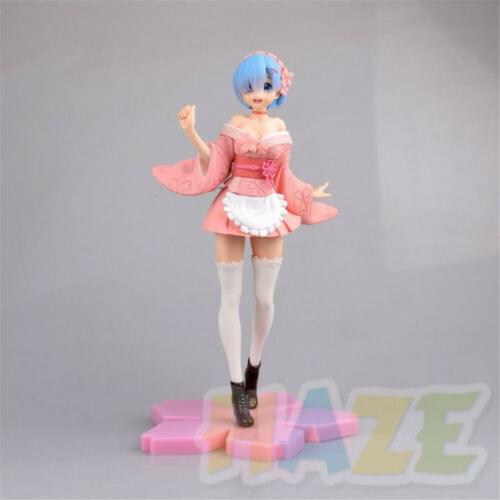 Anime Re:Life in a different world from zero Rem PVC Figure Model Toy No Box